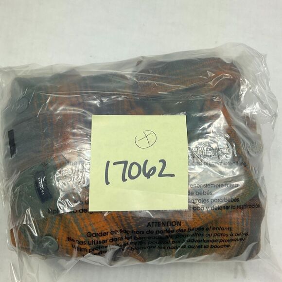 Rip Curl Mens Flannel Button Up Shirt Plaid Checkered Long Sleeve Cozy Top SMALL - Picture 10 of 10